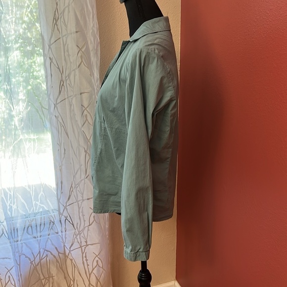 Woolrich Fitted button down Long Sleeve Top Size M - Picture 3 of 5